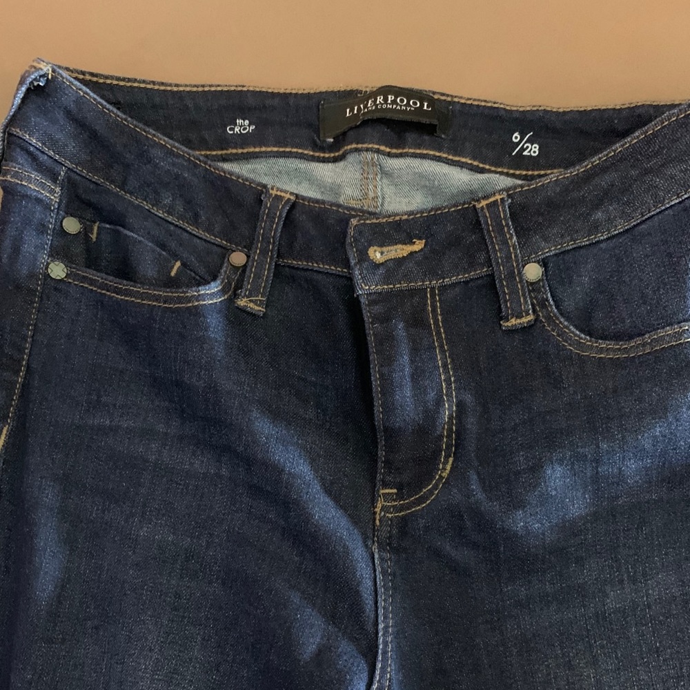 Liverpool Nik cropped Jeans (skinny fit)